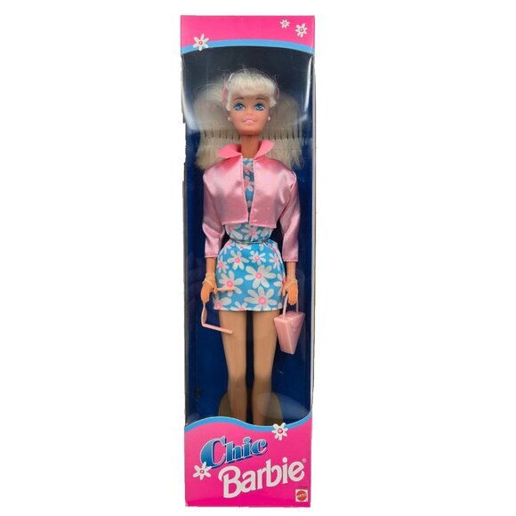 Vintage 1996 Fashion Avenue Chic Barbie Blonde #17297 Mattel NRFB Read - Picture 1 of 16